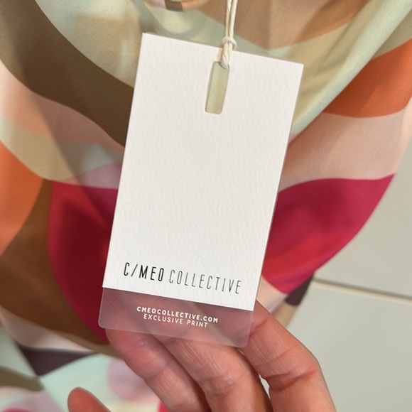 Cocktail dress. NWT. Unique cut and angles. So flattering. - Picture 7 of 7